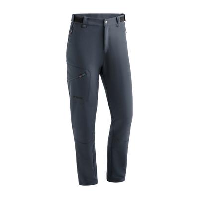 Funktionshose MAIER SPORTS "Foidit M", Herren, Gr. 54, Normalgrößen, grau, 91% Polyester, 9% Elasthan, Hosen, Herren Outdoorhose, warme Winter Wanderhose, Regular Fit Image