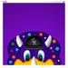 Dinger Colorado Rockies 12'' x Minimalist Mascot Poster Print