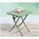 Table d'appoint carrée pliante Greensboro Olive - 40 x 40 cm