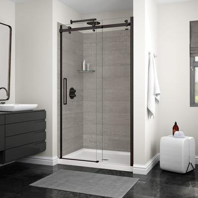 Maax Utile Alcove 48 x 36 Factory Shower Wall- Vapor 107460-304-516