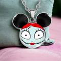 Disney Jewelry | New Disney “The Nightmare Before Christmas”Sally Pendant Necklace | Color: Silver | Size: Os