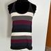 Lululemon Athletica Tops | Lululemon Racerback Striped Tank Top | Color: Black/Gray/Tan | Size: 6