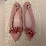 J. Crew Shoes | J. Crew Lottie Tassel Ballet Flats | Color: Pink | Size: 8