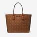 Michael Kors Bags | Michael Kors Jodie Logo Jacquard Small Tote Bag - Brown | Color: Brown | Size: Os