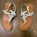 American Eagle Outfitters Shoes | American Eagle Sandals | Color: Tan/White | Size: 8.5