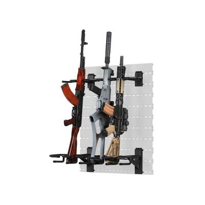 Savior Equipment Aluminum Fishing Rod Rack 24 Slot Gunmetal Grey 24in x 28.25in x 13in RK-FRODAL-24-GM