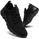 Mens Running Shoes Trainers Walking Tennis Sport Shoes Ligthweight Gym Fitness Jogging Casual Shoes Fashion Sneakers for Men Black 7