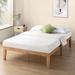 Red Barrel Studio® Kizer Contemporary Solid Wood Platform Bed Wood in Green/Brown | 16 H x 75.5 W x 79.5 D in | Wayfair