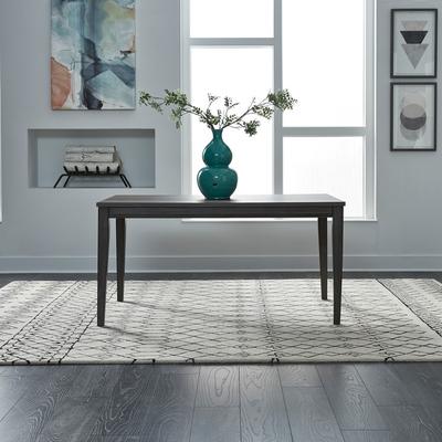 Contemporary Rectangular Leg Table In Greystone Finish - Liberty Furniture 686-T3660