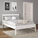 FULL CONTEMPO BED WHITE - Donco 500-FW