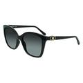 Salvatore Ferragamo Unisex SF1026S 47549 Sunglasses, 001 Black, 54