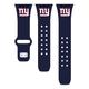 Navy New York Giants Logo Silicone Apple Watch Band