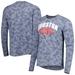 Men's MSX by Michael Strahan Navy Houston Texans Performance Camo Long Sleeve T-Shirt