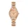 Bulova Sutton Womens Rose Goldtone Stainless Steel Bracelet Watch 97p151, One Size