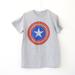 Disney Shirts | Disney Marvel Captain America Comics Superhero T-Shirt | Color: Gray | Size: S