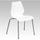 Flash Furniture Stacking Chair with Lumbar Support - 770 lb. Capacity - White - Hercules Series