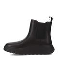 Fitflop Women's F-Mode Leather Flatform Chelsea Boots, Black, 4.5 UK