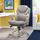 Serta&reg; Works Mid-Back Office Chair With Back In Motion Technology, Fabric, Light Gray/Silver