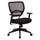 Office Star&trade; Professional Air Grid&reg; Mid-Back Mesh Chair, Black