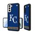 Kansas City Royals Stripe Design Personalized Galaxy Bump Case