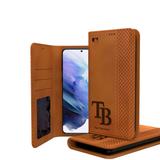 Tampa Bay Rays Personalized Burn Design Galaxy Folio Case