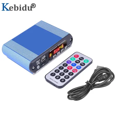 EllBIDU-Lecteur MP3 sans fil Bluetooth carte décodeur avec fonction statique coque de bricolage