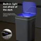Poubelle intelligente pour salle de bain corbeille automatique à capteur corbeille étanche pour