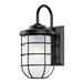 Westinghouse 658006 - 1 Light 17" Matte Black with Frosted Glass Wall Light Fixture (1Lt Wall Matte Blk w/Frosted Gls (6580000))