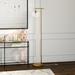 Blume 68" Tall Arc Floor Lamp with Glass Shade