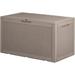 Furniwell 100-120 Gallon Resin Deck Box Waterproof Large Deck Boxes Storage Box