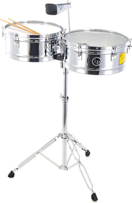 LP M257 Timbales Matador Chrome