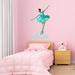 East Urban Home Ballerina Wall Decal Metal in Green/Blue | 40 H x 22 W in | Wayfair E522D32DEB5E4FD0B18B619ED0D826C5