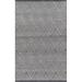 Black/Gray 144 x 108 x 0.01 in Area Rug - Union Rustic San Jose Area Rug Polyester/Cotton/Wool | 144 H x 108 W x 0.01 D in | Wayfair