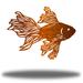 Bayou Breeze Yalamanchili Betta Fish Wall Décor Metal in Brown | 30 H x 30 W x 0.0125 D in | Wayfair E1C89ECA631A42C68ED021C8D8C19704
