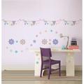 WallPops! Patchwork Daisy Blox Decals Vinyl | 13.25 H x 52 W in | Wayfair TWPB0805