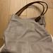 Coach Bags | Authentic Coach Gray Birch/Chalk Leather Satchel | Color: Gray/White | Size: Os