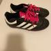 Adidas Shoes | Adidas Soccer Cleats With Shin Guard | Color: Pink | Size: 2.5bb