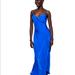 Zara Dresses | Nwt Zara Lingerie Satin Midi Dress | Zara Casual Evening Dress | | Color: Blue | Size: S