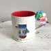 Anthropologie Accessories | Anthropologie Stoneware Winter Mitten Snowflakes Monogram D Mug New In Box | Color: Red | Size: 19.5 Oz