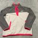 Columbia Tops | Columbia Fleece Sweatshirt, Colorblock, Pockets, Pink, Gray, Size S | Color: Gray/Pink | Size: S