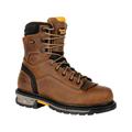 Georgia Boot Carbo-Tec LTX Insulated Waterproof 8in Work Boot - Men's Medium Black and Brown 12 GB00490-120M