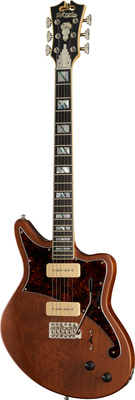 DAngelico Deluxe Bedford SH Matte Walnut
