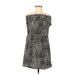 Speed Control Casual Dress - Mini: Brown Animal Print Dresses - Women's Size Medium - Print Wash