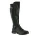 White Mountain Meditate Wide Calf - Womens 6.5 Black Boot Medium