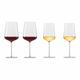 Zwiesel Glas - Vervino Chardonnay und Bordeaux Weingläser 4er Set Gläser