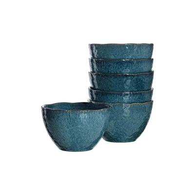 Leonardo Matera Keramikschalen 6er Set Blau Image