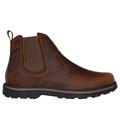 Skechers Men's Relaxed Fit: Segment - Dorton Boots | Size 14.0 | Brown | Leather/Synthetic