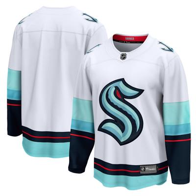 Seattle Kraken Fanatics Branded Breakaway-Auswärtstrikot – Herren Image