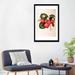 East Urban Home Fruits of America Series 'Hovey's Seedling Strawberry' Graphic Art Print on Canvas Metal in Green/Red | 32 H in | Wayfair