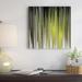 East Urban Home 'Luminous Feelings' Painting Print on Wrapped Canvas in Black/Green | 18 H x 18 W x 1.5 D in | Wayfair